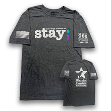 Load image into Gallery viewer, Stay; Short Sleeve T-Shirt