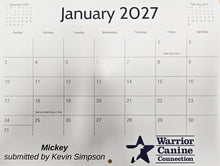 Load image into Gallery viewer, 2027 WCC Calendar