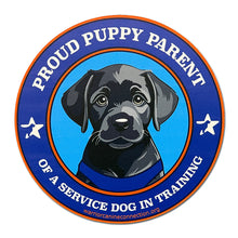 Load image into Gallery viewer, Proud Puppy Parent Car Magnet