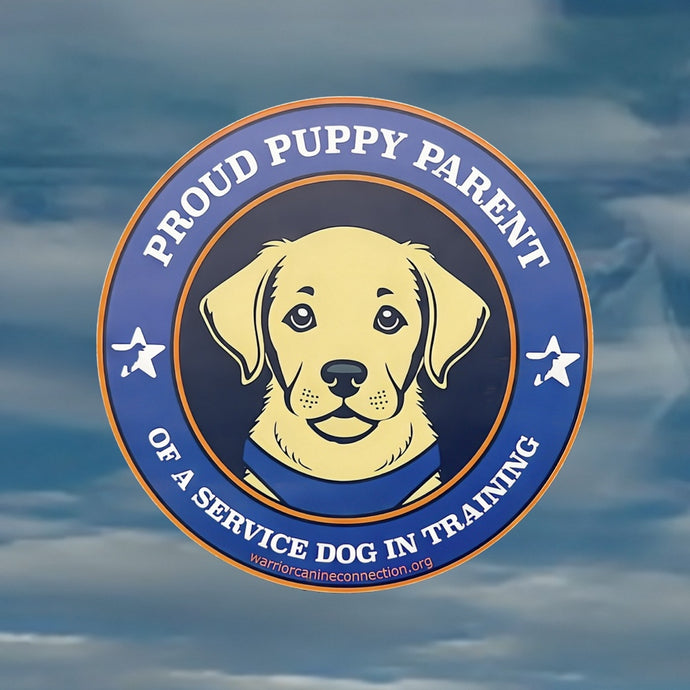 Proud Puppy Parent Window Cling