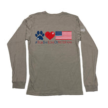 Load image into Gallery viewer, #FurTheLoveOfVeterans T-Shirt (Long Sleeve)